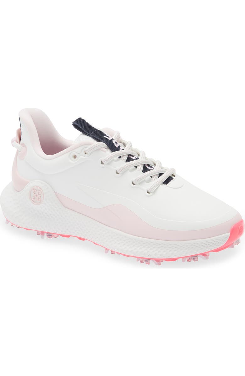 G/FORE MG4+ O2 G/LOCK Golf Shoe, Main, color, Snow/ Blush