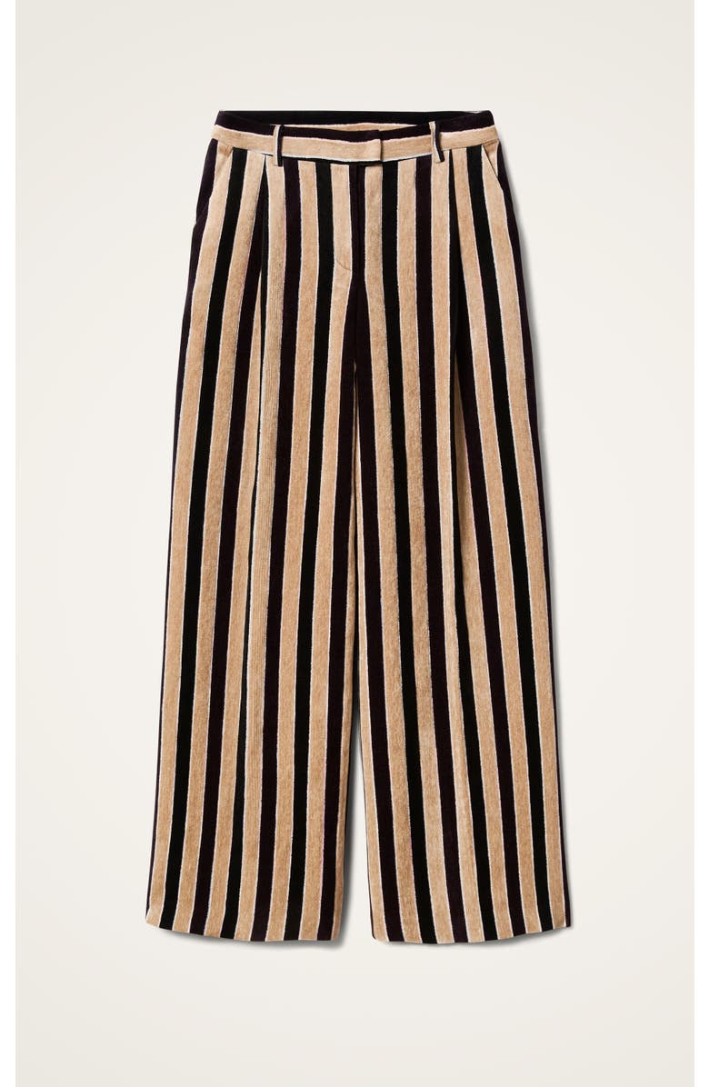 La DoubleJ Loose Pants, Alternate, color, Stripes Light Beige