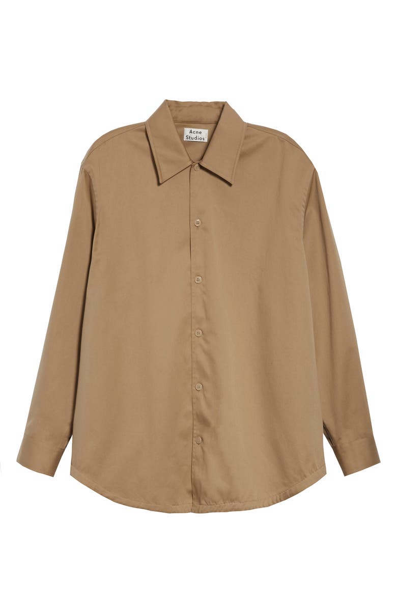 Acne Studios Houston Oversize Sport Shirt, Alternate, color, 