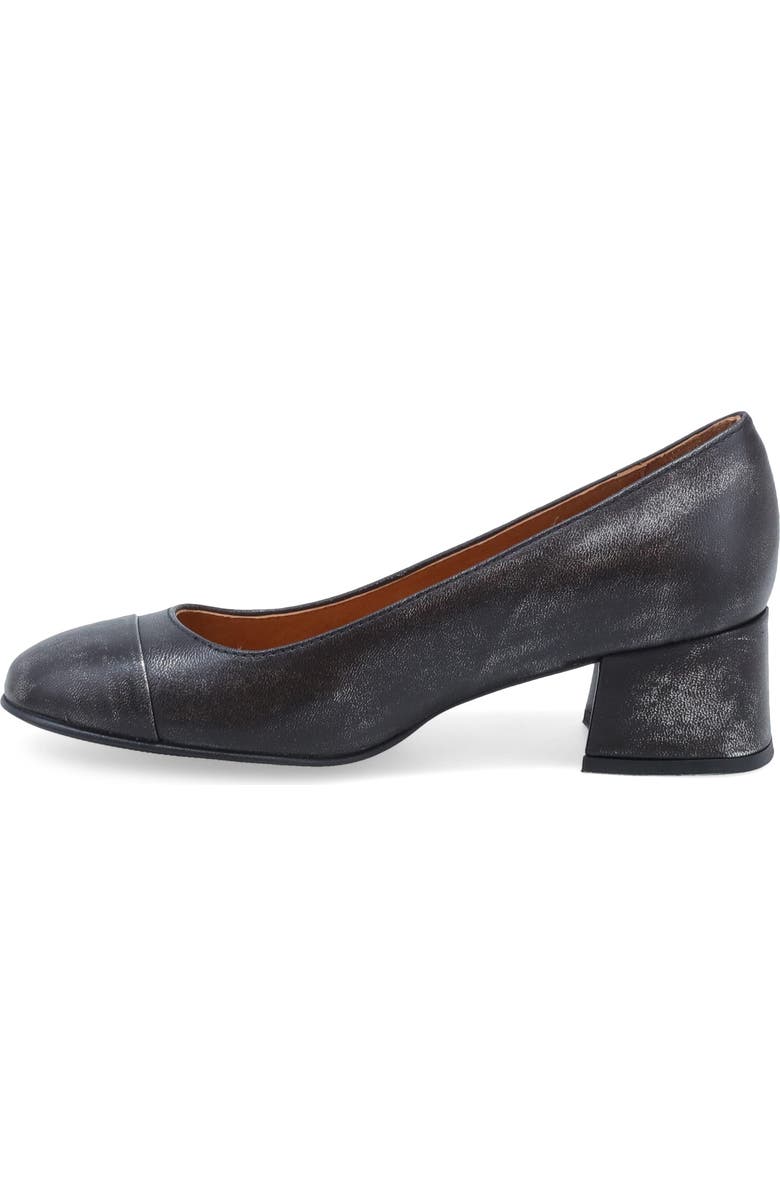 Miz Mooz Gilda Cap Toe Pump, Alternate, color, Gunmetal