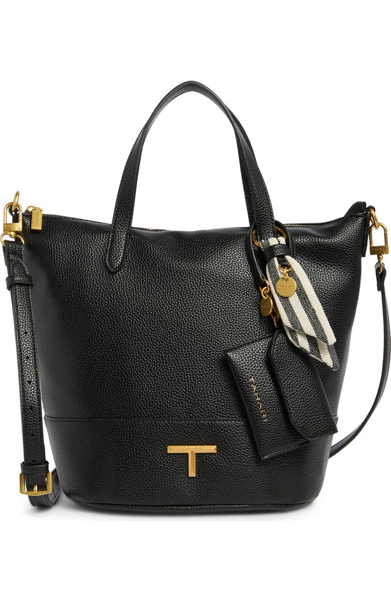 T Tahari Wrigley Shoulder Bag, Main, color, Black