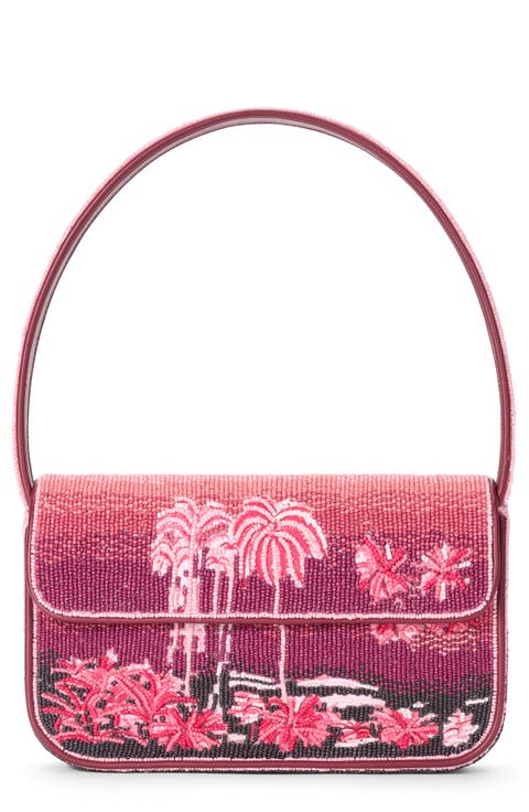 Tommy Beaded Shoulder Bag
