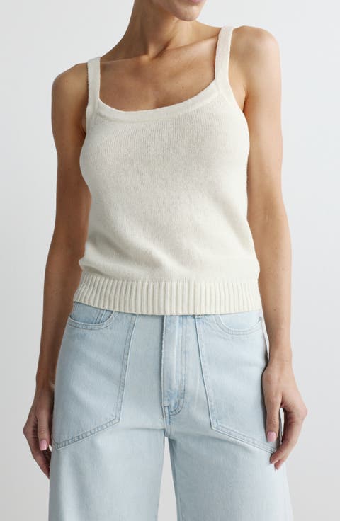 July Linen Sweater Tank