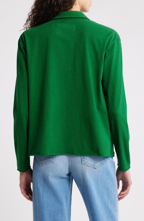 Frank & Eileen Patrick Popover Henley In Green