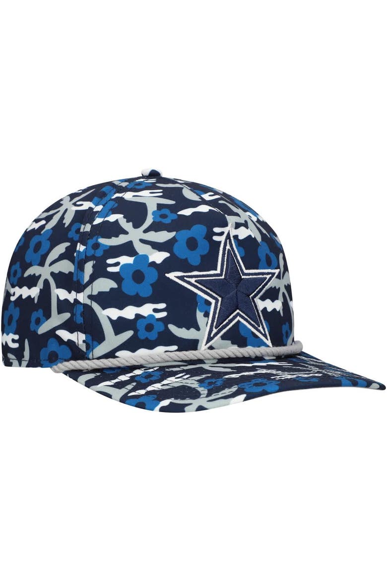 Men's New Era Navy Dallas Cowboys Wakey Wakey Golfer Snapback Hat, Alternate, color, Navy