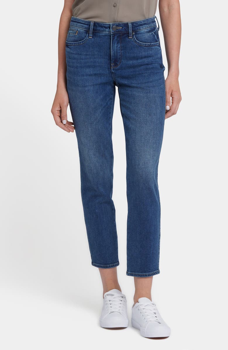 NYDJ Stella Ankle Tapered Jeans, Main, color, Rio Rapids