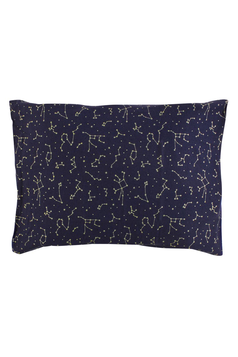 Sleep Pillow Encasement, Main, color, Navy Constellation