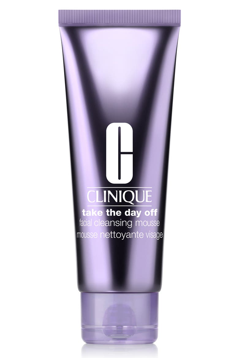 Take the Day Off Facial Mousse Cleanser, Main, color, NO COLOR
