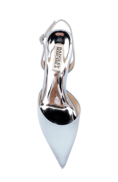 BADGLEY MISCHKA BADGLEY MISCHKA COLLECTION LUCILLE SLINGBACK POINTED TOE PUMP