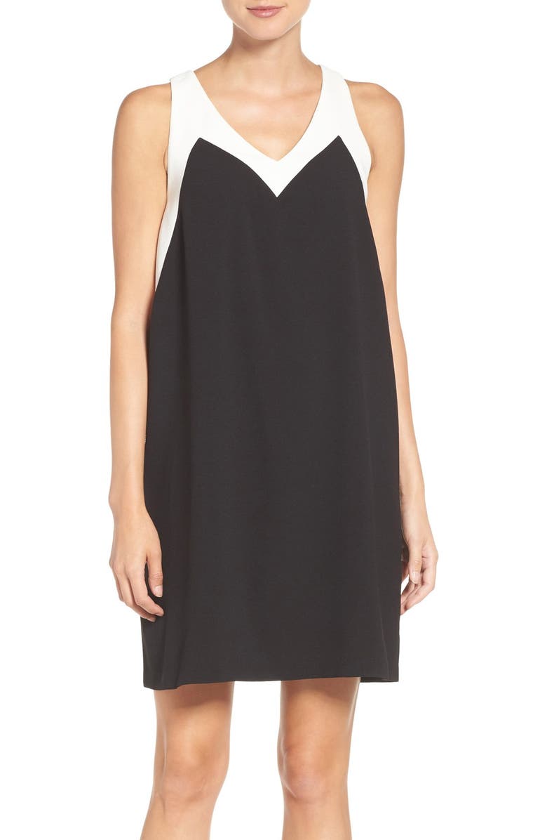 Felicity & Coco Katy Colorblock Shift Dress, Main, color, 