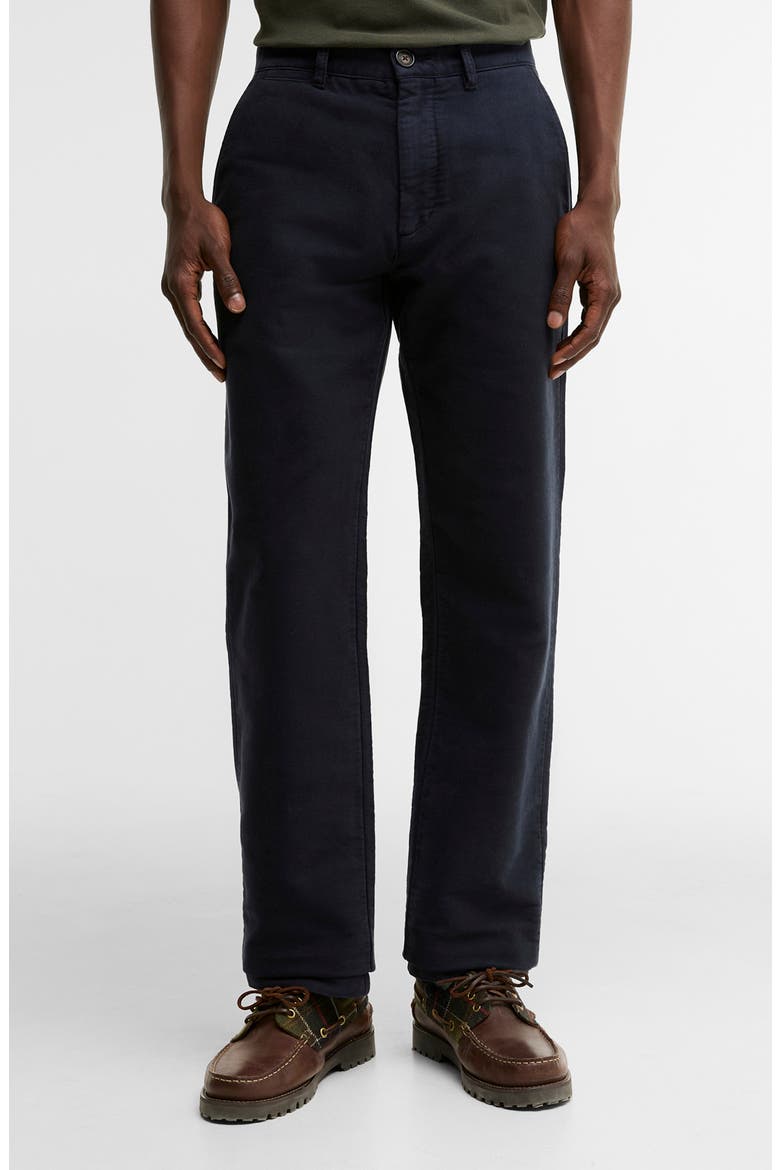 Moleskin Tailored Fit Pants, Main, color, NAVY