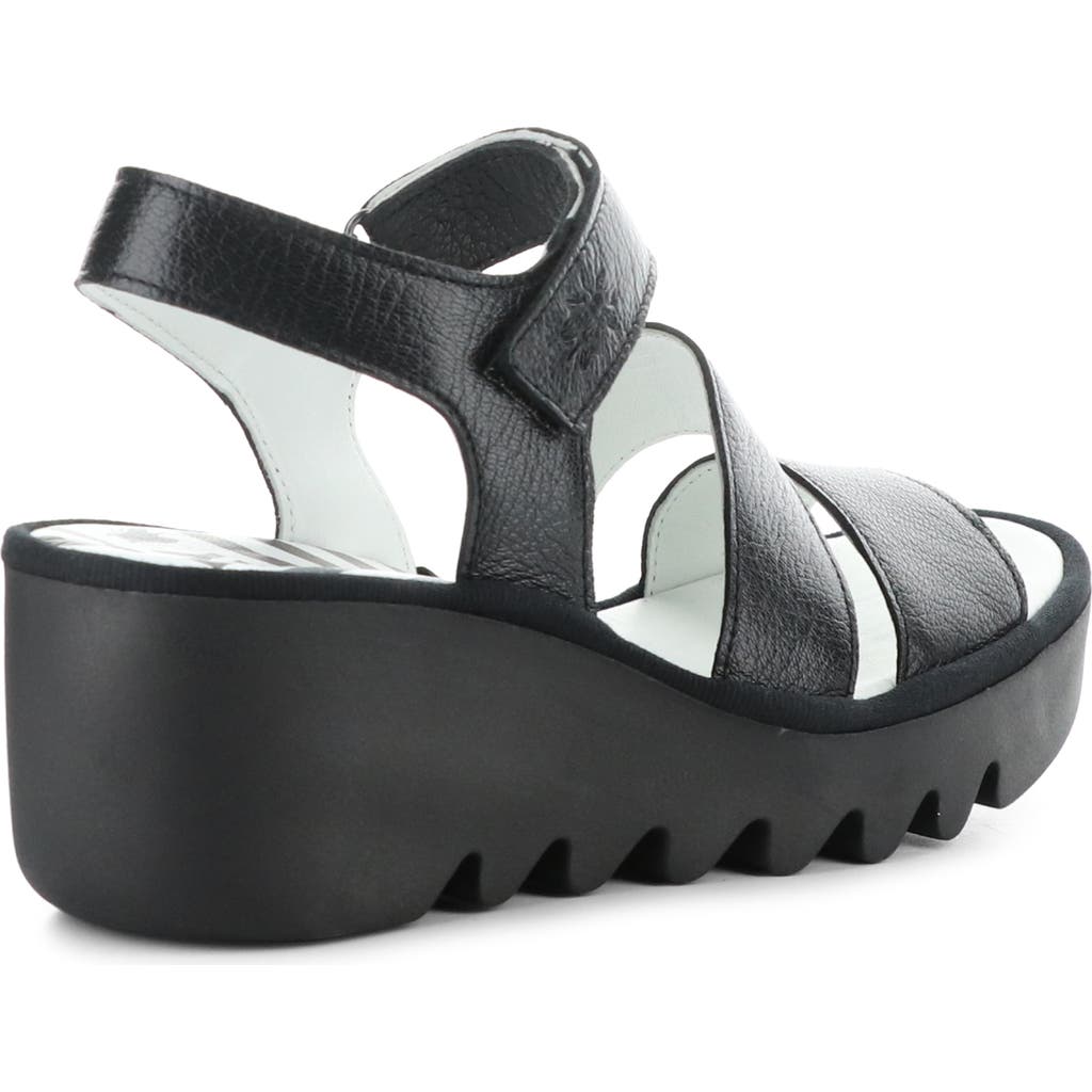 Fly London Bexy Platform Wedge Sandal