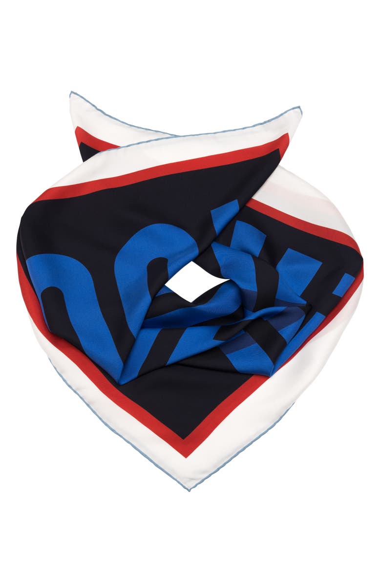 Elizabetta Paula - Hand Rolled Large Silk Foulard for Women, Alternate, color, 