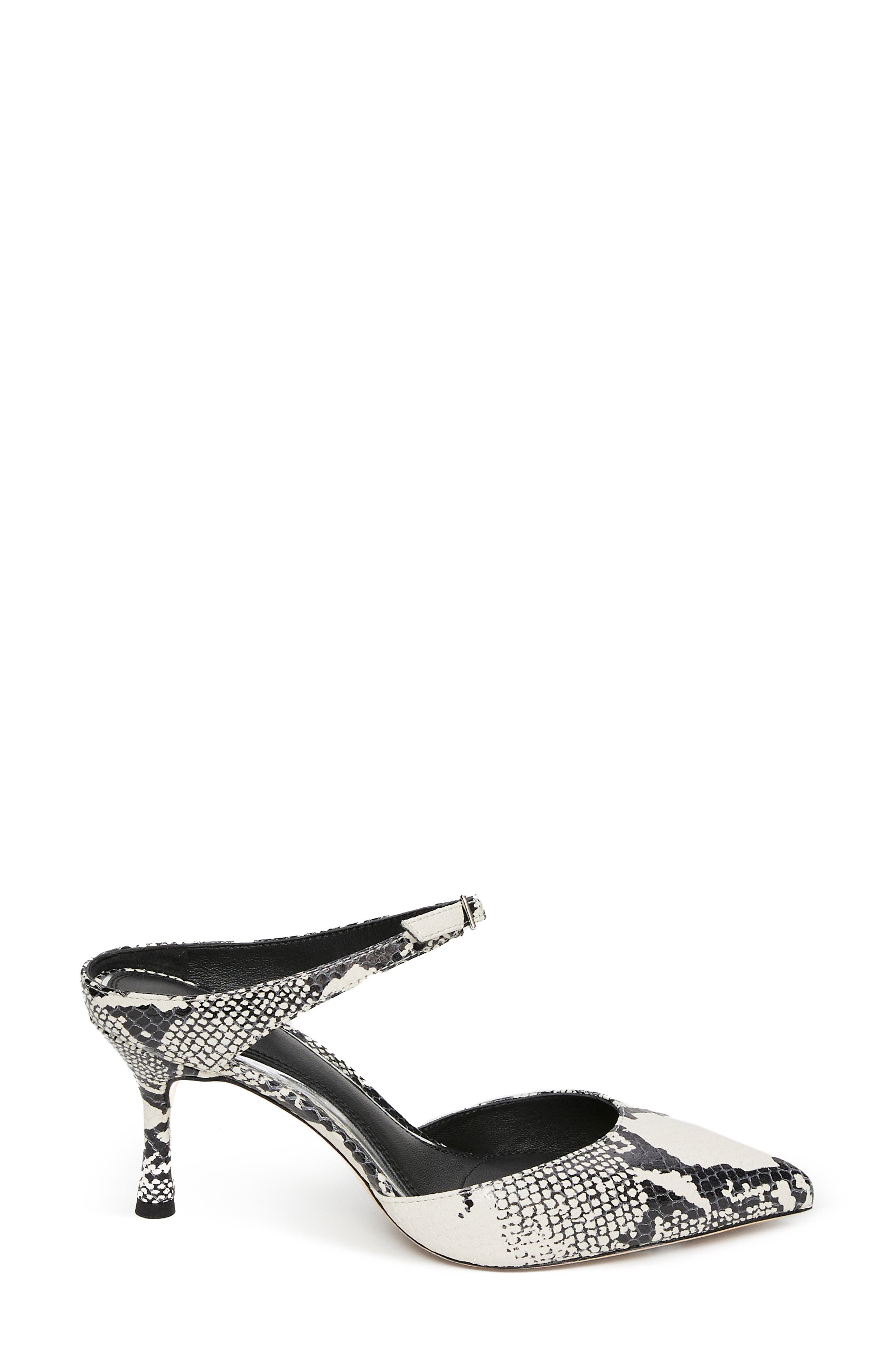 PAIGE Preston Pointed Toe Mule, Alternate, color, Natural Multi