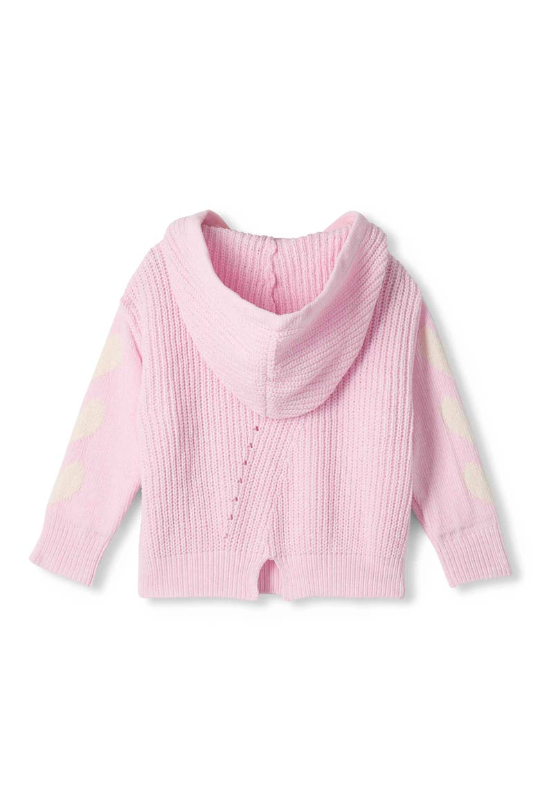 Kids' Ballerina Chenille Pullover Sweater, Alternate, color, PINK