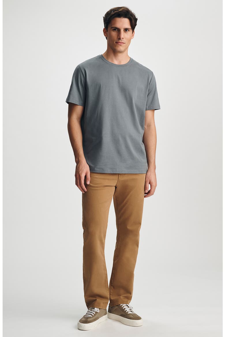 Pima Cotton Crewneck T-Shirt, Alternate, color, STORMY WEATHER