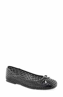 Elstree Perforated Ballet Flat