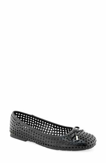 Elstree Perforated Ballet Flat