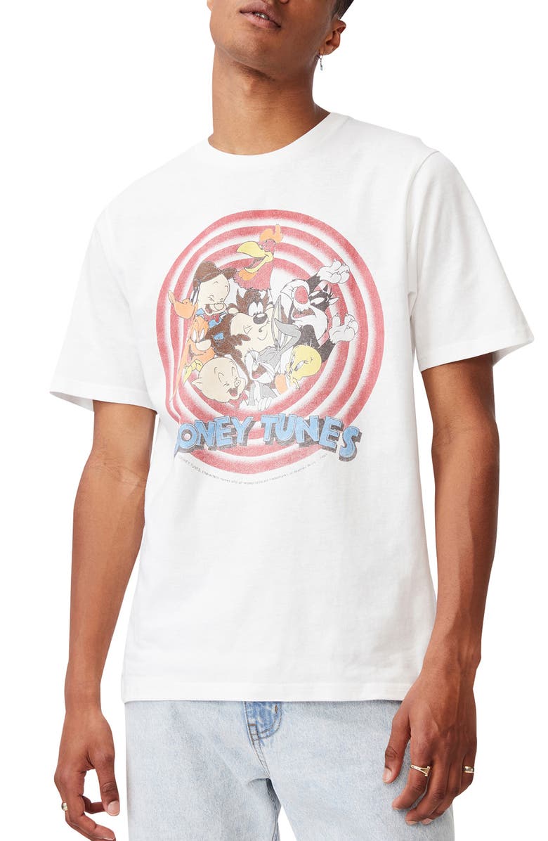 Cotton On Looney Tunes Graphic T-Shirt, Main, color,