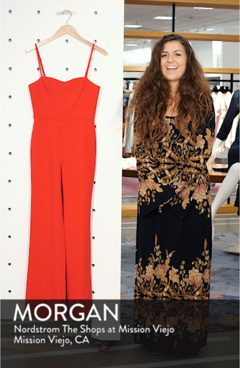 Sweetheart Whisper Flared Leg Jumpsuit, sales video thumbnail