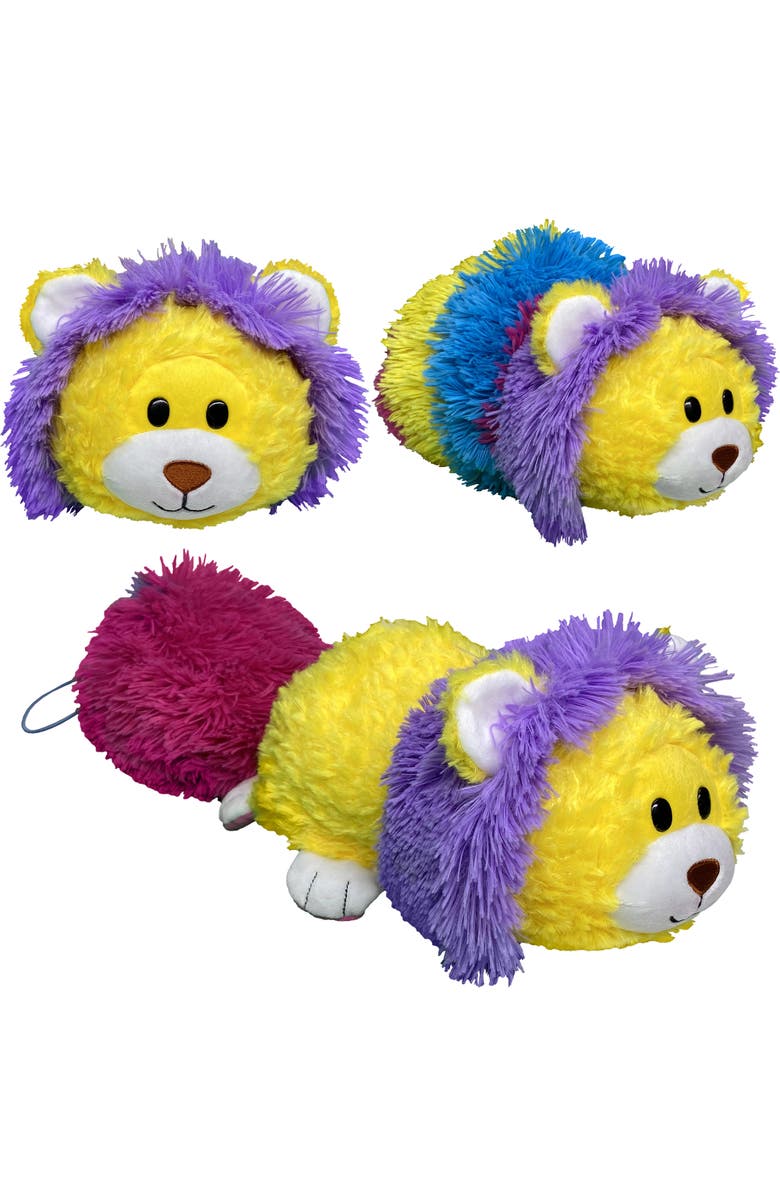 FlipaZoo Magic Tails White Unicorn To Yellow Lion 2 In 1 Animal Plush, Alternate, color, Multicolored