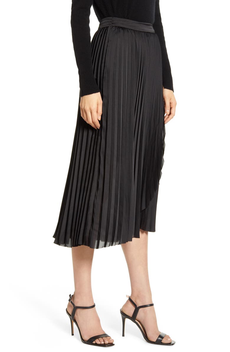 Chelsea28 Pleat Midi Skirt, Alternate, color, 