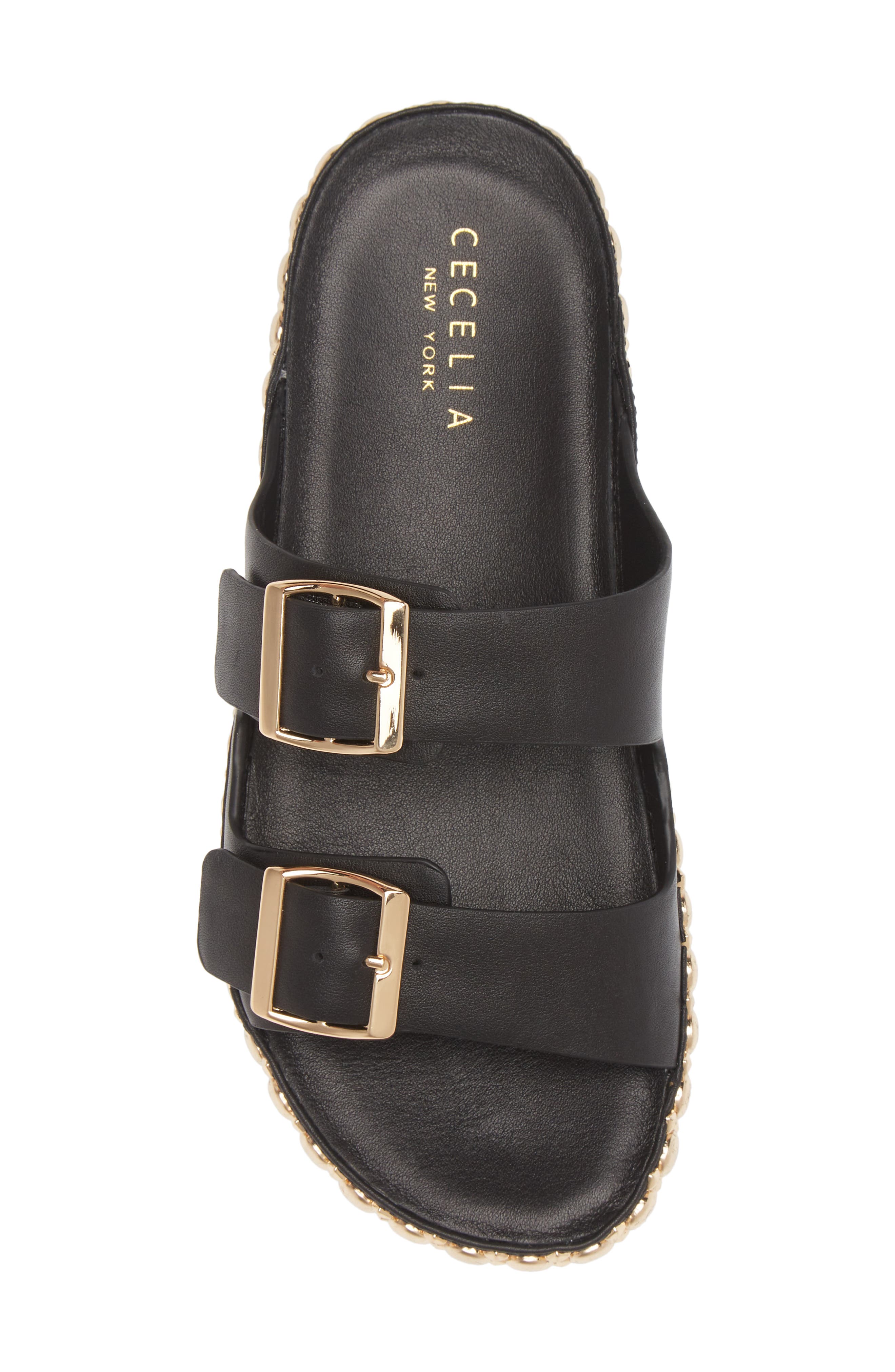 Cecelia New York Emma Stud Slide Sandal, Alternate, color, 