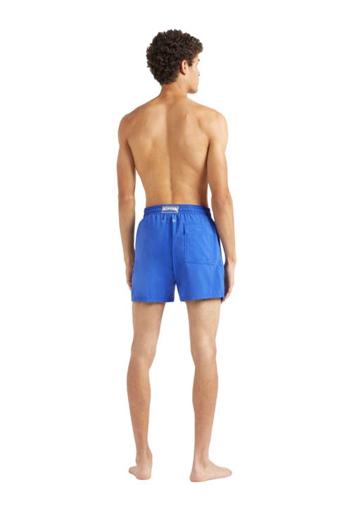 Vilebrequin Ronde Des Tortues Water-reactive Swim Trunks In Marrakech