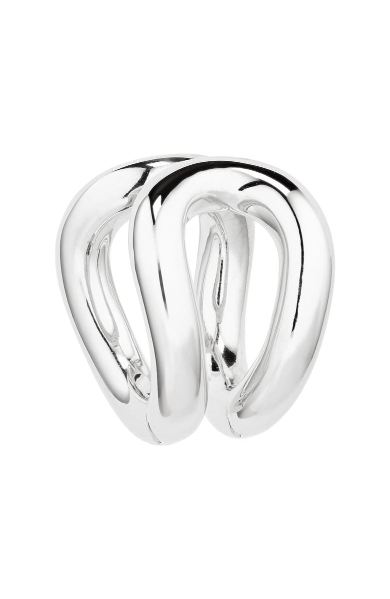 Lié Studio The Steffie Earrings, Alternate, color, Silver