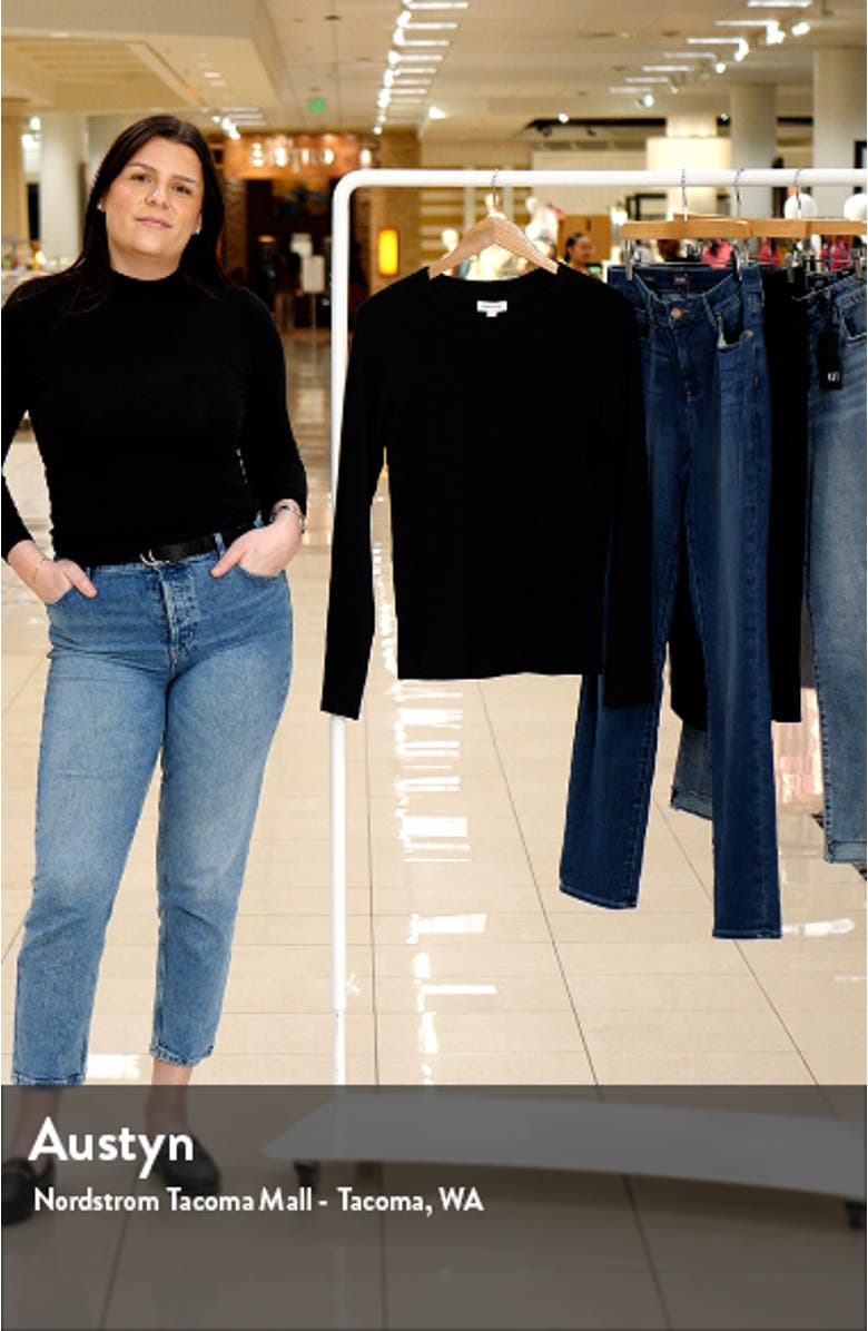 Everyday Stretch Pima Cotton Ribbed T-Shirt, sales video thumbnail