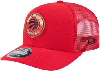 New Era Men's New Era Red Toronto Raptors Victory Grove Circle Patch ...