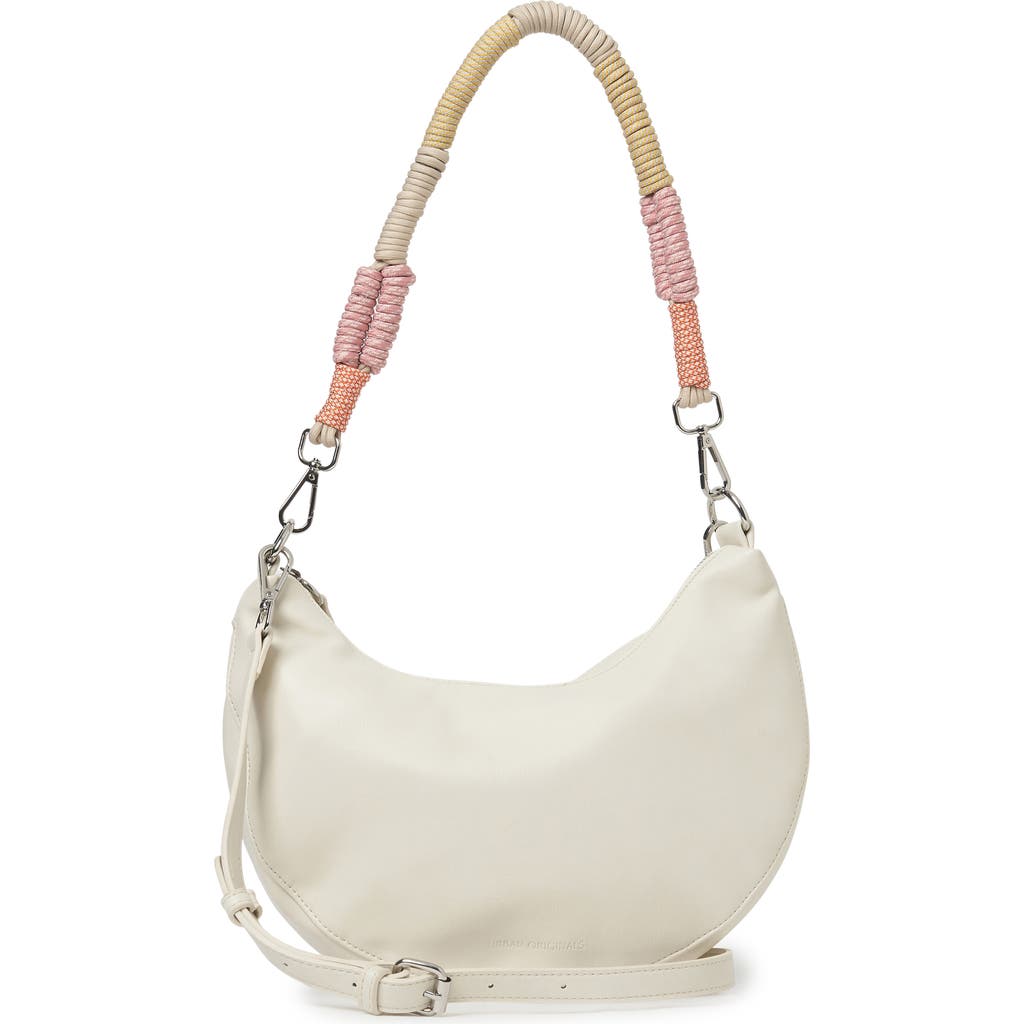Urban Originals Into The Garden Convertible Crossbody Bag In White