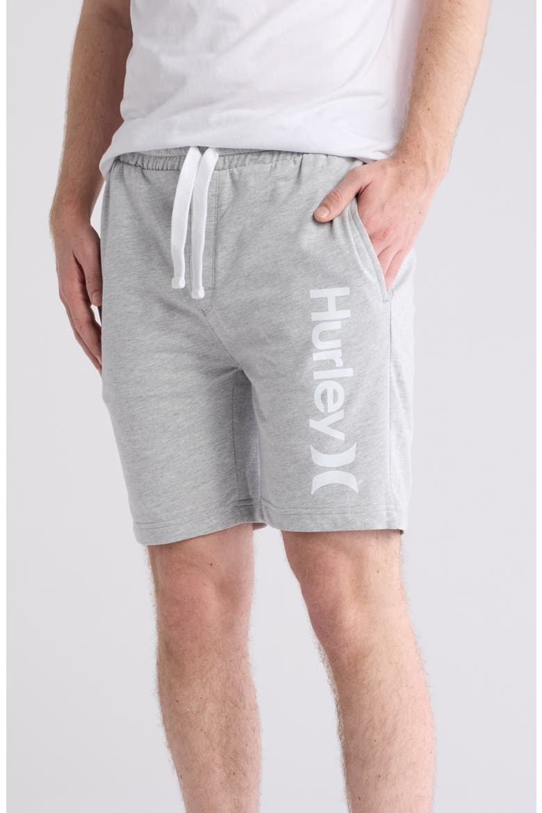 Logo Lounge Shorts, Main, color, GREY/ GREY