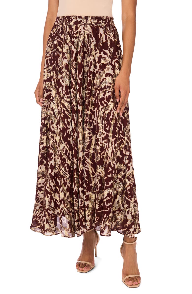 Parker Emily Skirt, Main, color, Rum Raisin