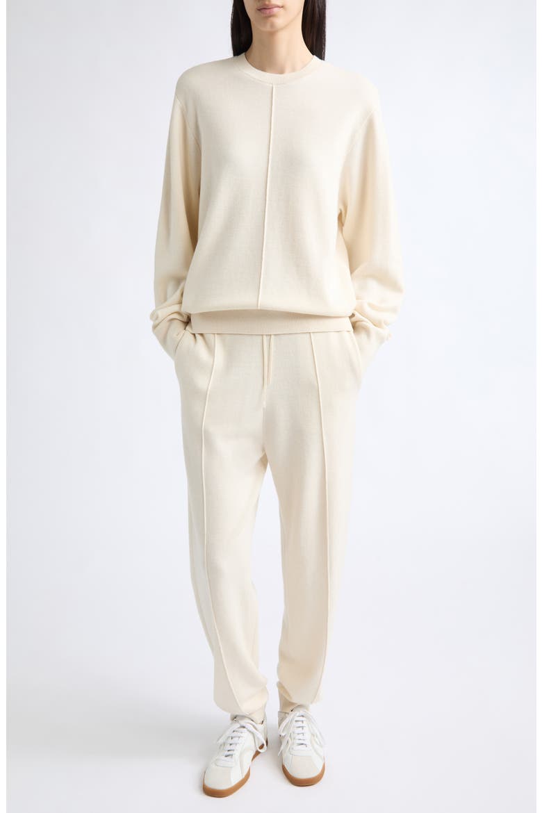Crewneck Sweater, Main, color, ECRU