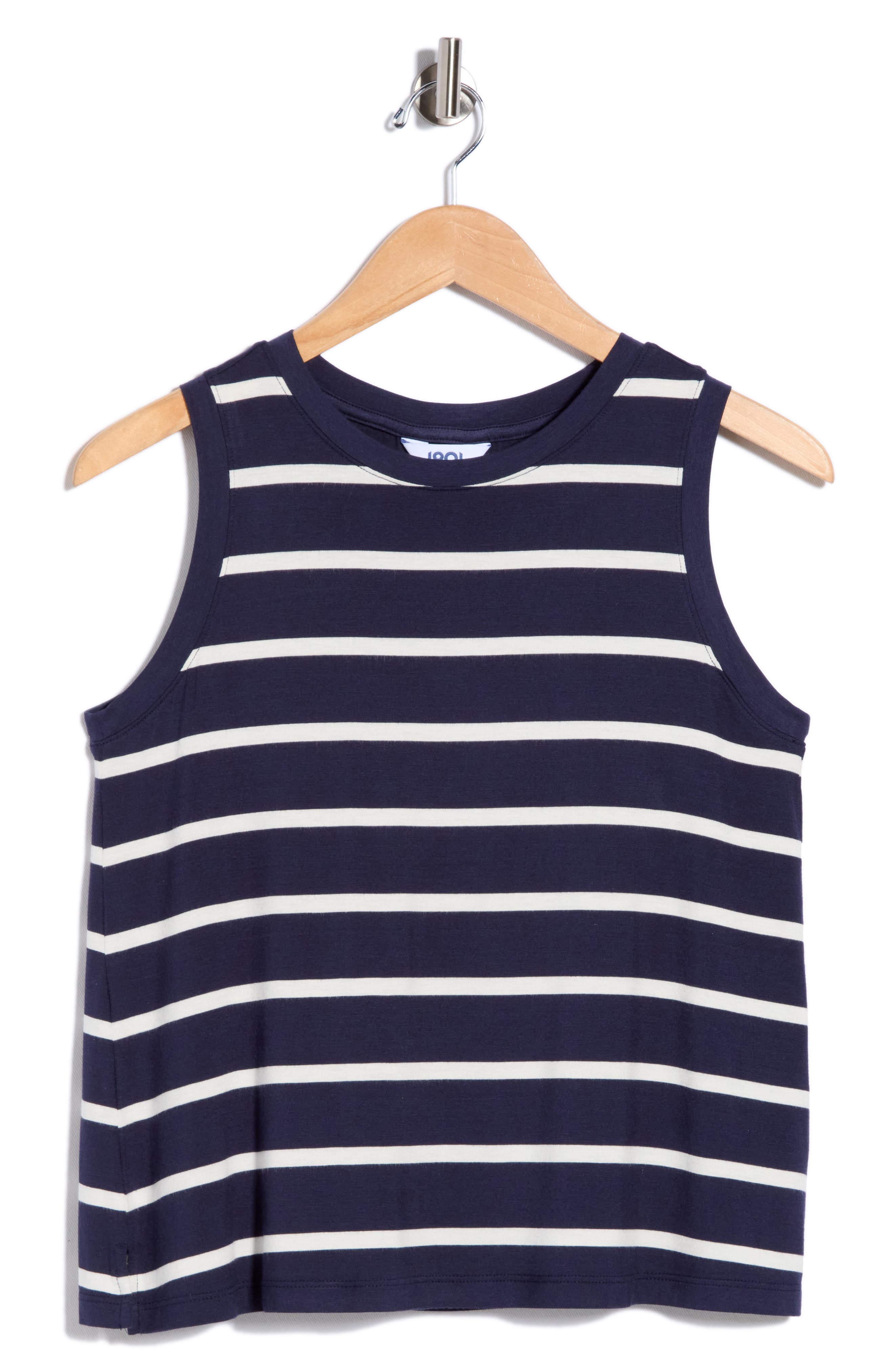 selected NAVY- IVORY TILLY STRIPE