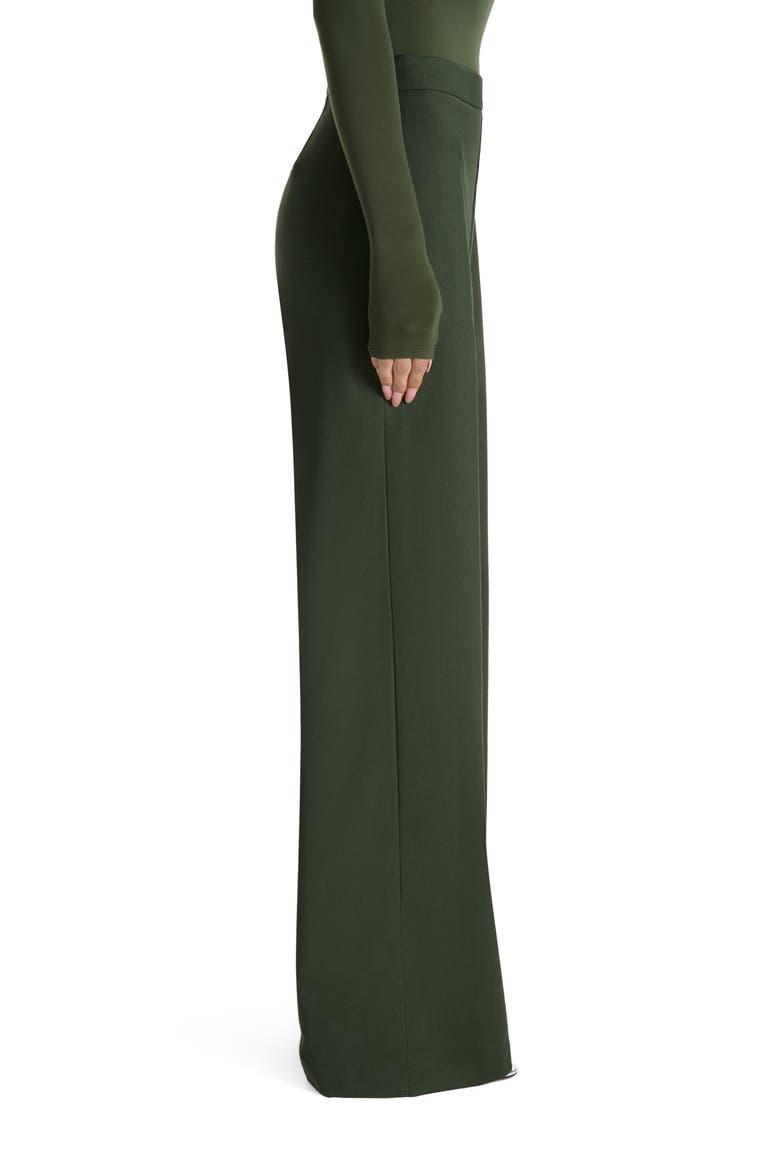 High Waist Wide Leg Pants, Alternate, color, OLIVE