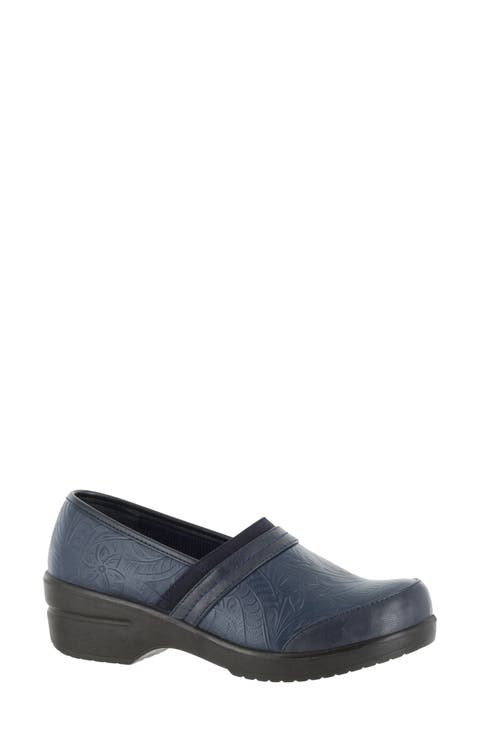 Origin Embossed Comfort Slip-On Clog - Multiple Widths Available
