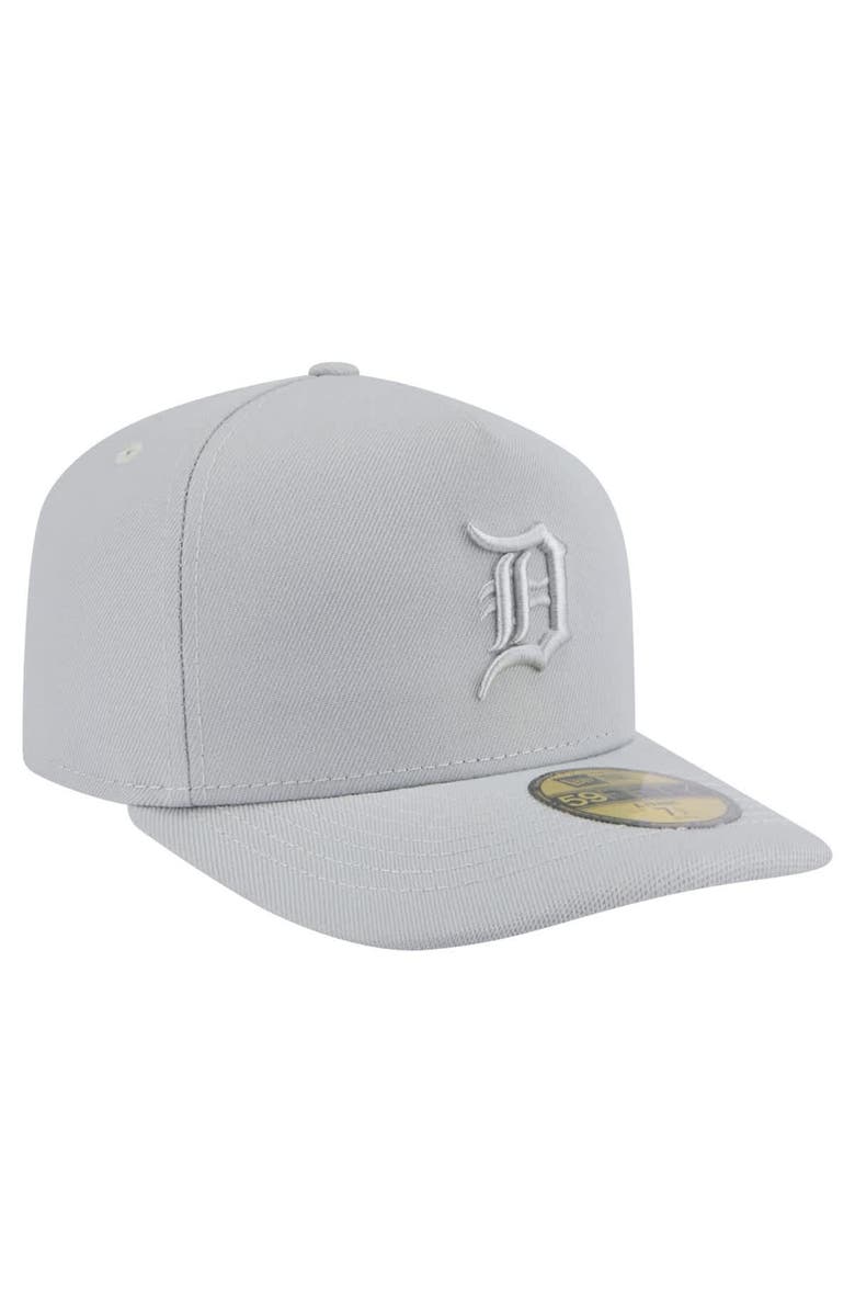 New Era Men's New Era  Gray Detroit Tigers Colorpack 59FIFTY Fitted Hat, Alternate, color, 
