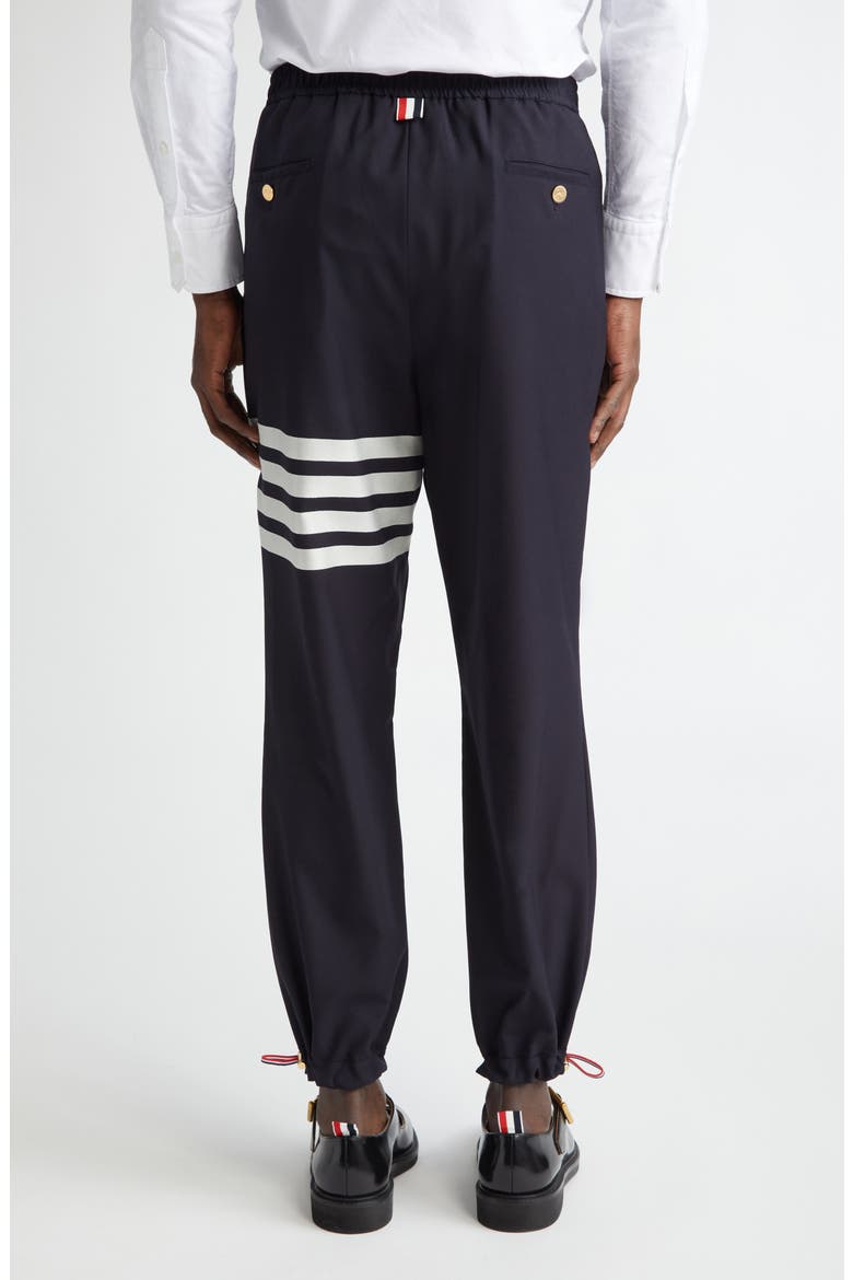 4-Bar Wool Track Trousers, Alternate, color, NAVY