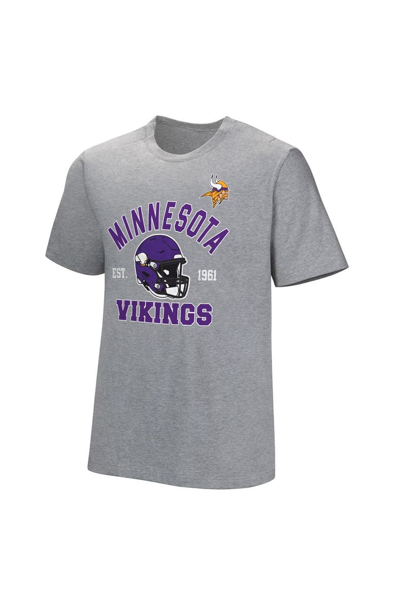 NFL Men's Gray Minnesota Vikings Tackle Adaptive T-Shirt, Alternate, color, Gray
