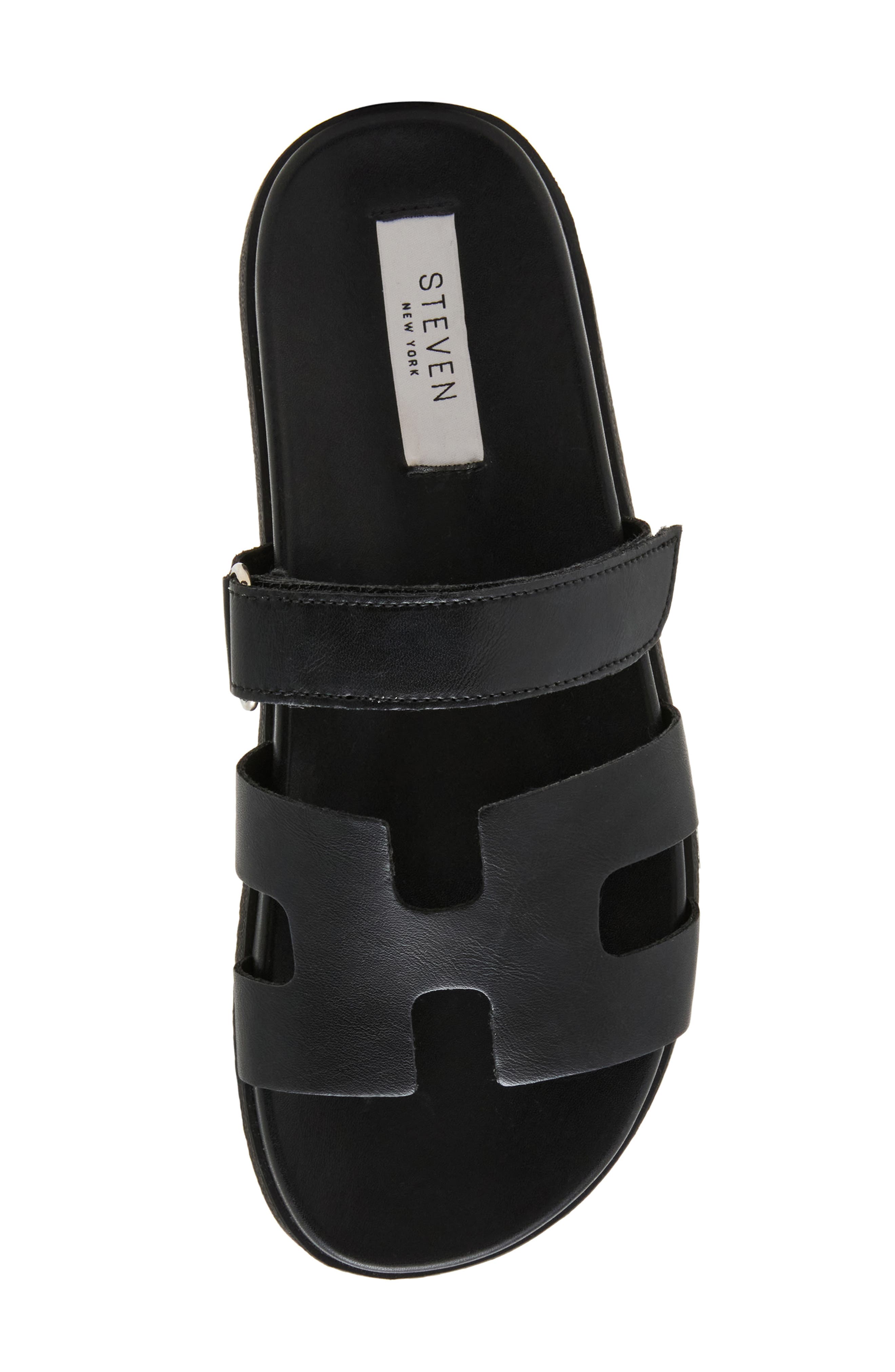 Steven New York Reaves Sandal, Alternate, color, Black