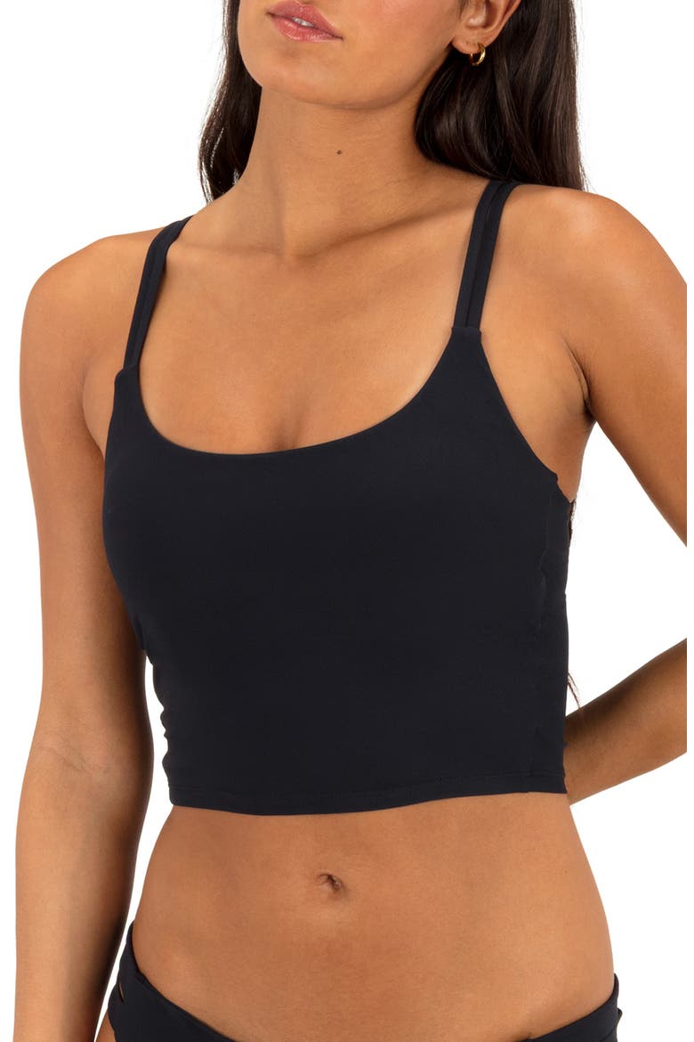Max Solid Tankini, Main, color, BLACK