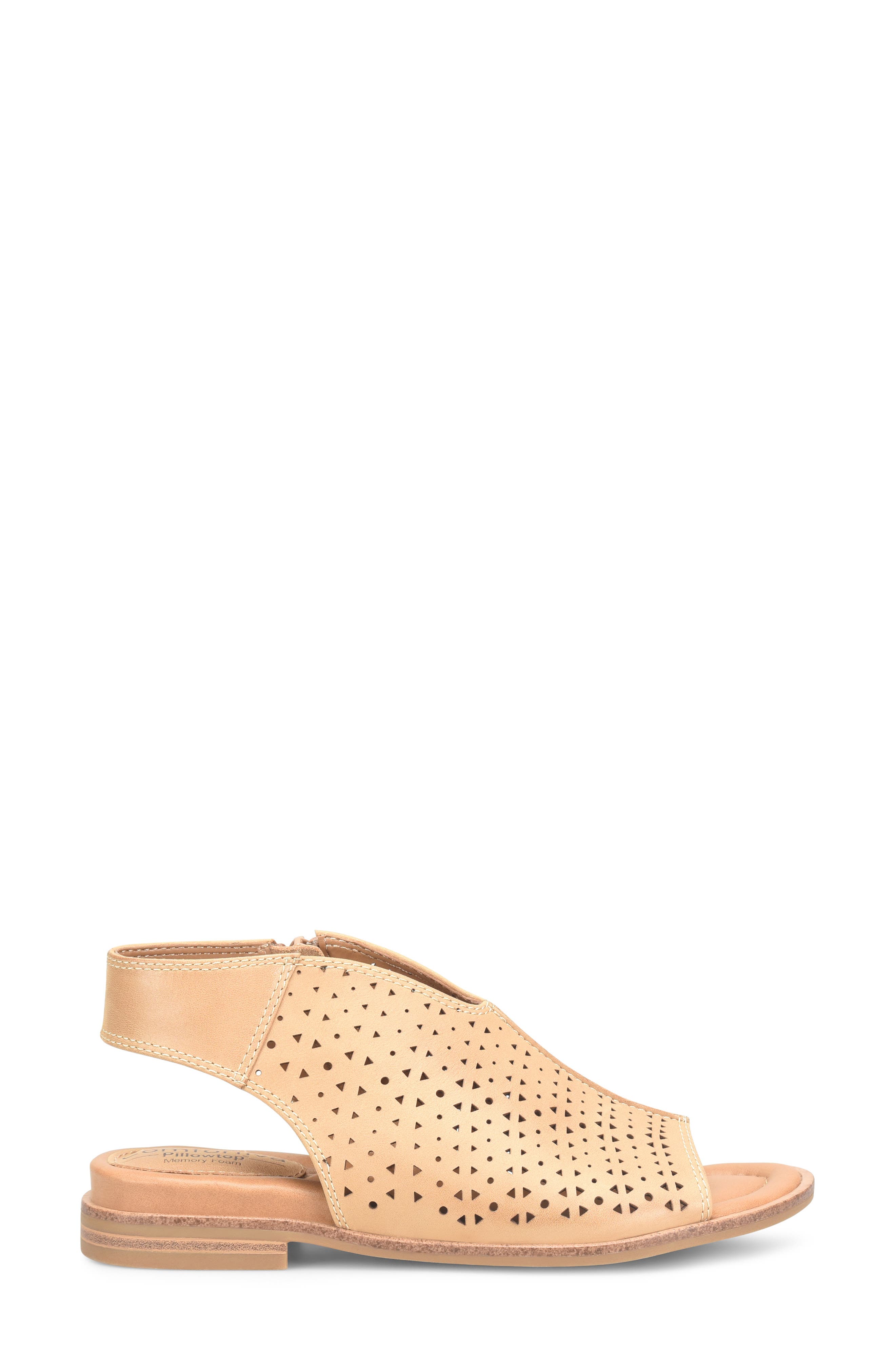 Delsie Cutout Sandal, Alternate, color, NEW CARAMEL