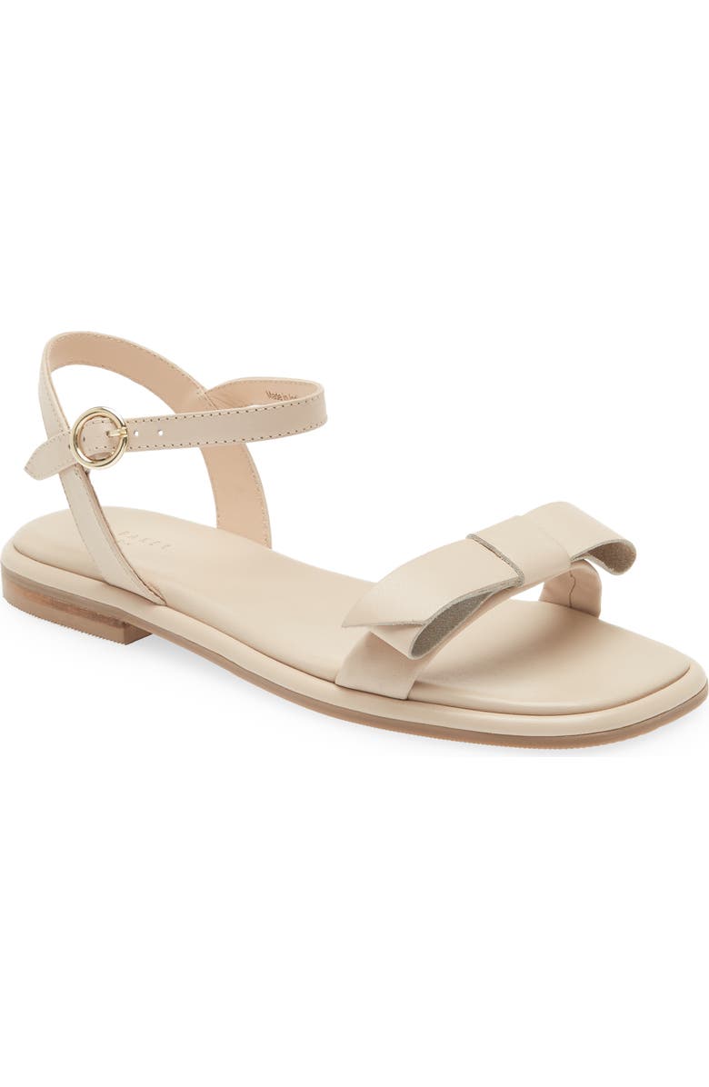 Ted Baker London Yaleapp Bow Flat Sandal, Main, color,