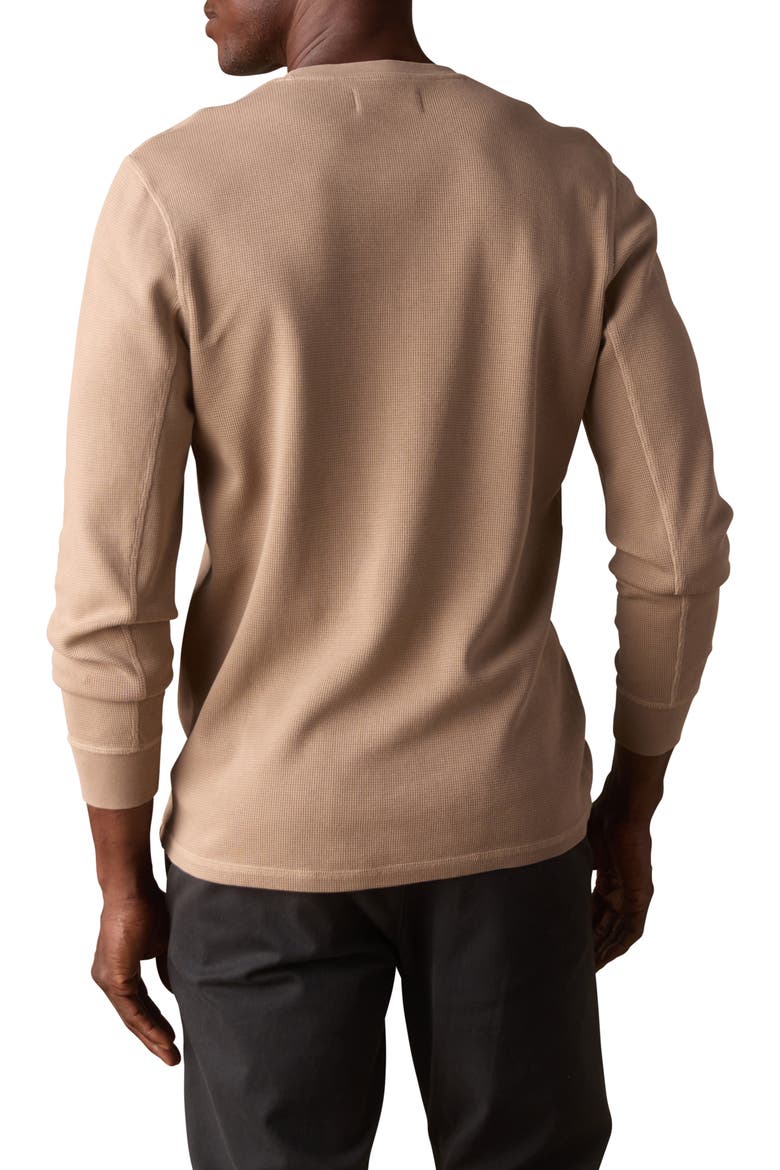 Vintage Thermal Mountain Henley, Alternate, color, MINK