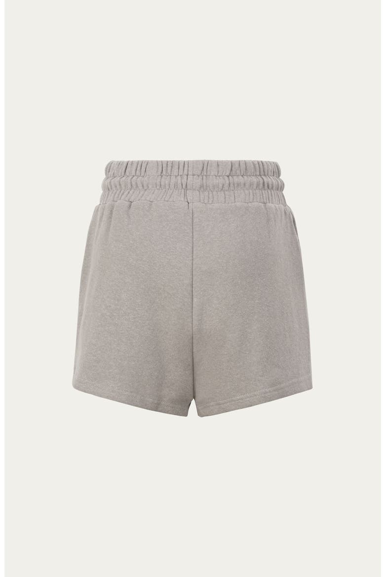 Hemp Essentials Fleece Shorts, Alternate, color, gray