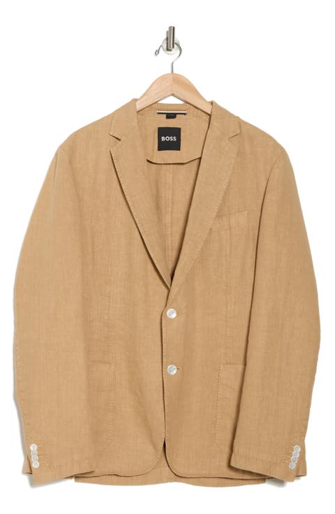 Hanry Linen Sport Coat (Regular & Big)