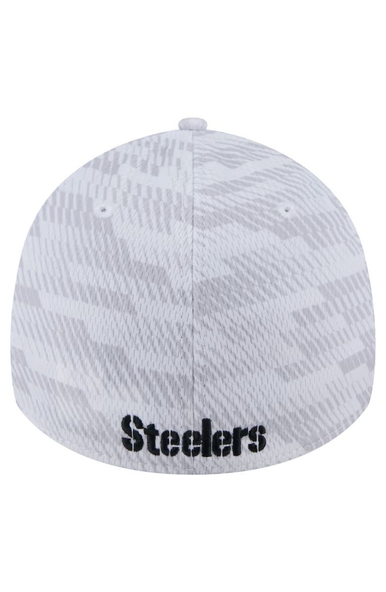 New Era Men's New Era  White Pittsburgh Steelers Gameday Graded 39THIRTY Flex Hat, Alternate, color, 