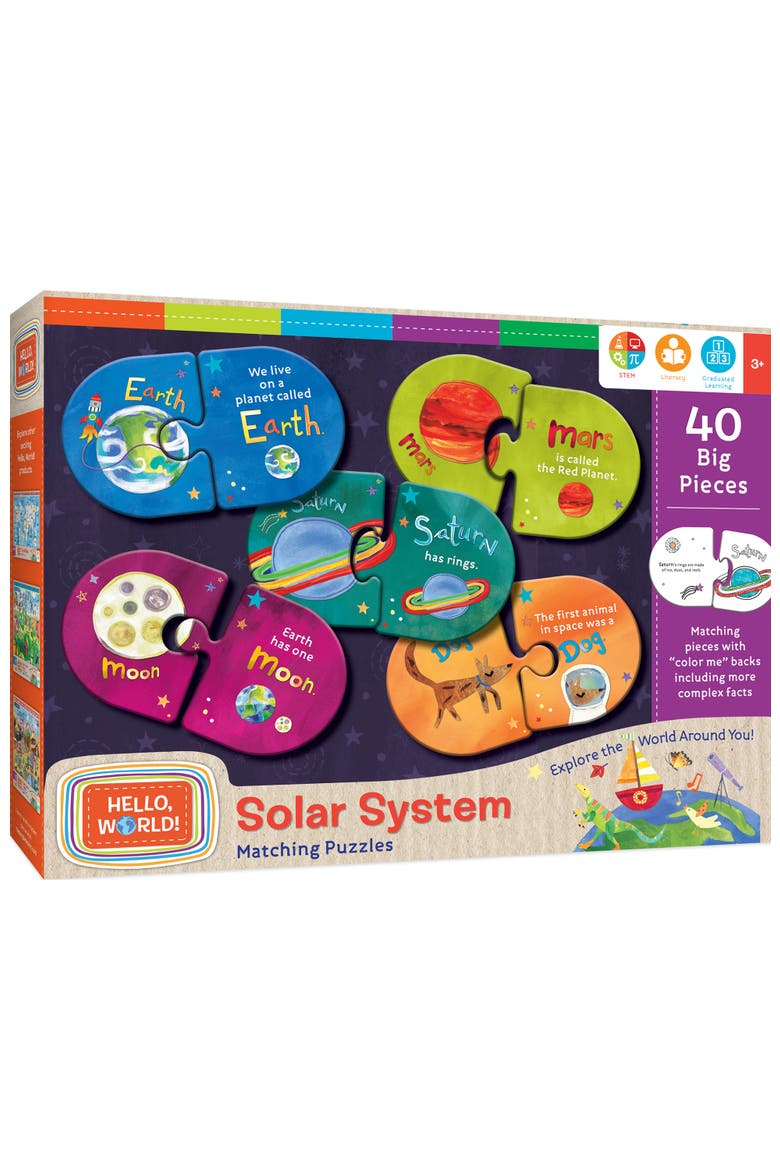 Solar System Matching Puzzles, Main, color, Multicolor